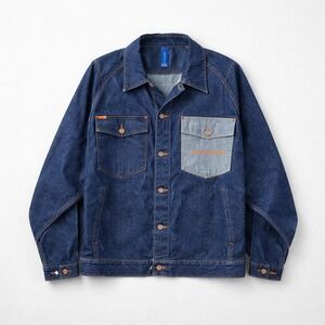 Rare Vintage FUBU Platinum Fat Albert Junkyard Gang Denim Jacket Embroidered 2X